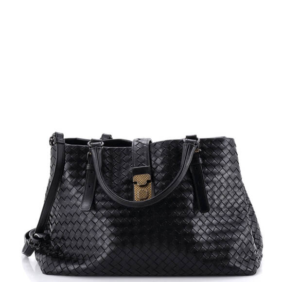 Bottega Veneta Medium Roma Bag Intrecciato Nappa